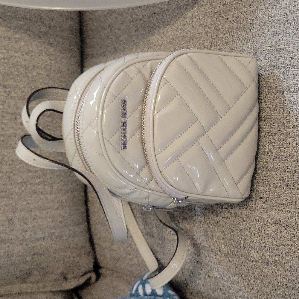 Michael Kors Abbey mini backpack grey